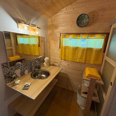 Chalet Grenouille Domaine De La Mamounette Champclause Esterno foto