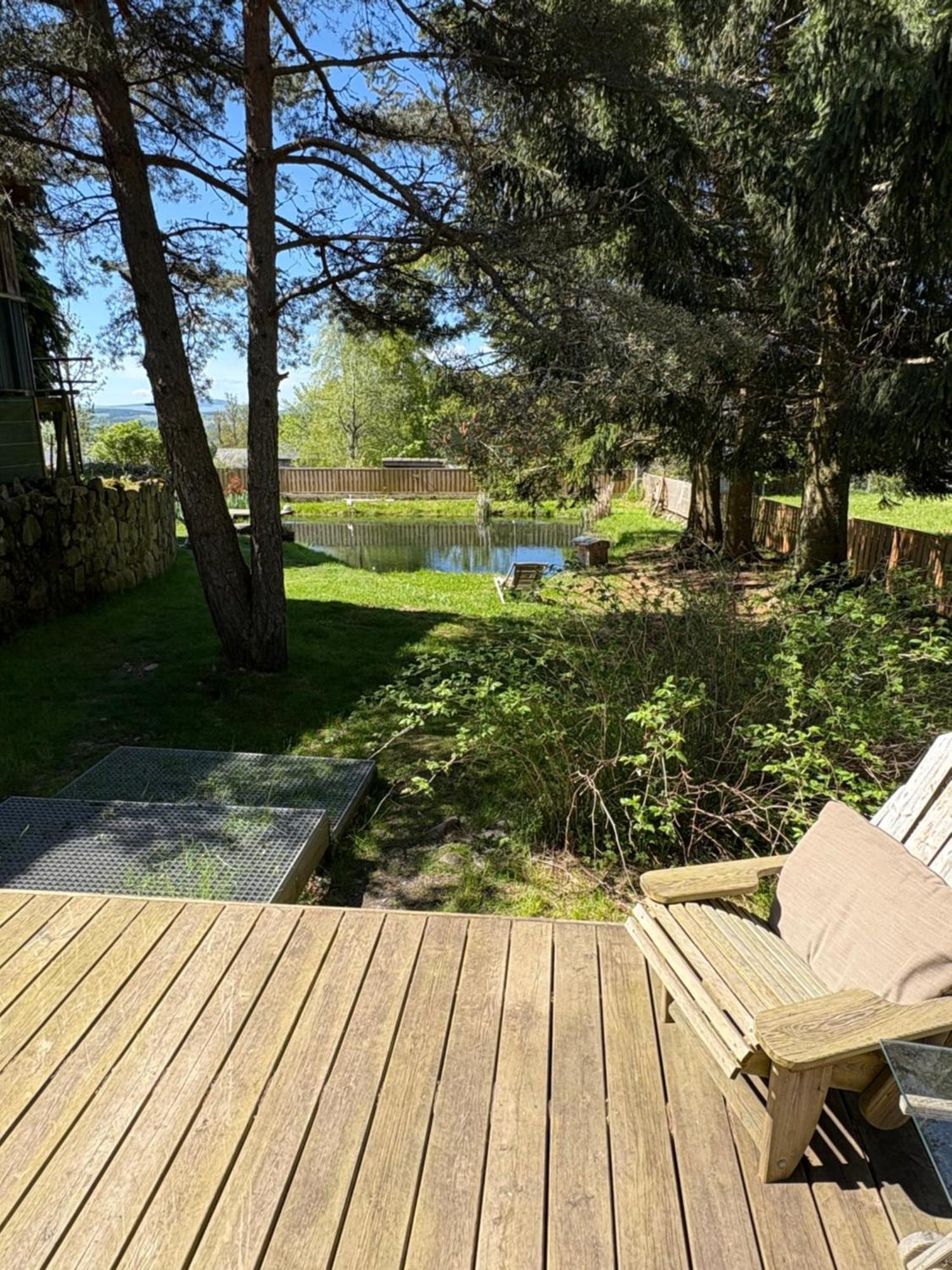 Chalet Grenouille Domaine De La Mamounette Champclause Esterno foto
